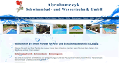 Desktop Screenshot of abrahamczyk.com